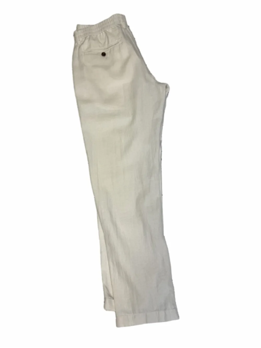 Banana Republic Pants Men's Linen Cotton Athletic Fit Trousers 32